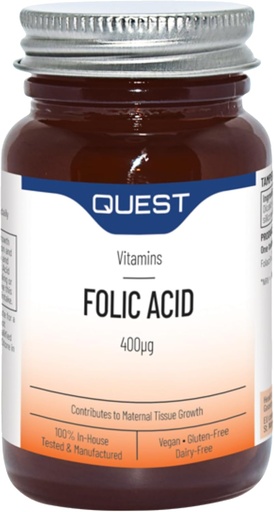 [BRSWIYI7BENBOE36] Quest Folic 산 400Mcg - 90의 정제