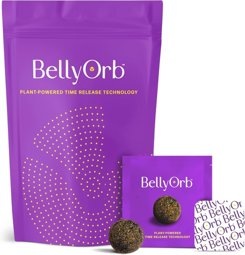 [BRSROGL2CEPBSFLB] Lure Essentials Belly Orb – BellyOrb Sticker - Works for Men and Women with Wormwood, Clove, Cinnamon, Ginger 30 Pieces