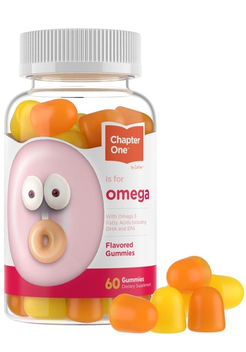 [BRSWGHYCCB6AI3A2] Zahler - Chapter One Omega 3 Gummies for Kids (60 Count) - No Fish Oil, Kosher, with Omega 3-6-9, EPA & DHA