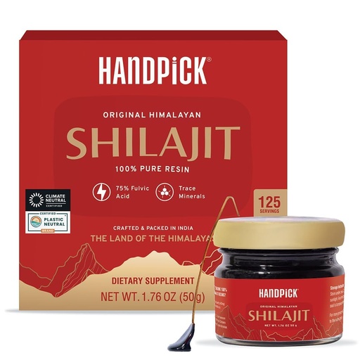 [BRSW2GL5O4MQG3AZ] Čisté Himalájské Shilajit Resin Baleno v Resealable Ziplock Pouch