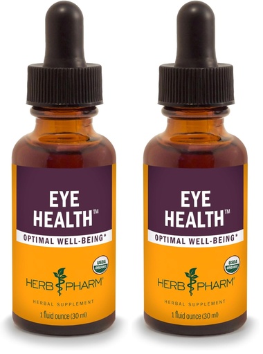 [BRSRO2Q7OEIBQH34] Herb Pharm Eye Health Liquid Herbal Formula with Bilberry and Goji Liquid Extracts - 1 Ounce (Pack of 2)