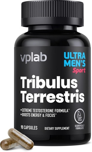 [BRSW2EL5AANW2CTL] VPLab Ultra Men's Tribulus Terrestris - Daily Multivitamin Supplement for Men with Tribulus Terrestris Extract and Zinc - Supports Levels & Immune System, 90 Capsules