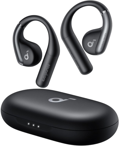 [BRSROEI2OJ4AYD3Z] Soundcore by Anker, AeroFit Open-Ear Headphones, Ultra Comfort, Snug Fit, Ergonomic Ear Hook, Balanced Sound, IPX7 Waterproof, 42H Playtime,Small-Ear Friendly,App Control,Clear Calls,Wireless Earbuds