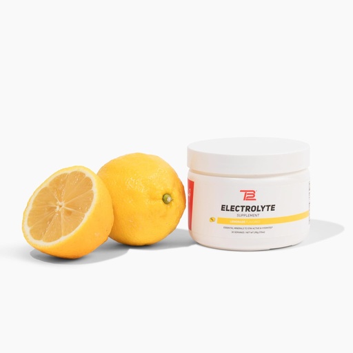 [BRSRAYYBBAPRSYI6] TB12 Electrolyte Powder Lemonade – Mineral-Rich Electrolyte Powder for Fast Hydration by Tom Brady - Natural, Low Sugar, Vegan, Gluten-Free, Easy to Mix - 30 Servings (1 Jar)