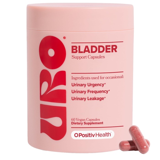 [BRSRAZYOOAIRQDLV] O Positiv URO Bladder Control Supplement for Urinary Urgency, Frequency, Leakage with Pumpkin Seed Extract, Soy Germ Extract, Saw Palmetto, 30 Servings (Pack of 1)