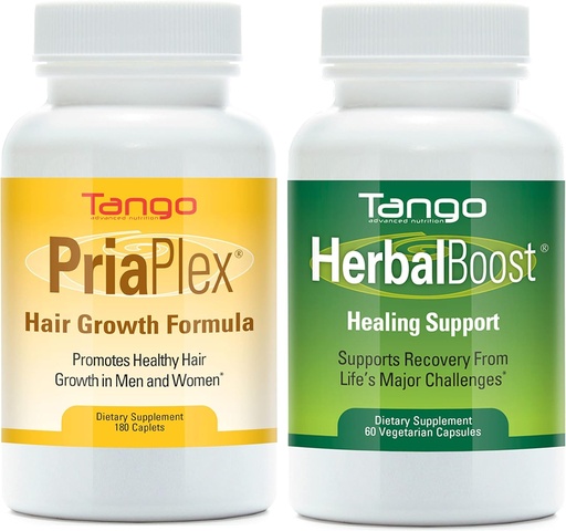 [BRSRMELYDEMQOHTX] PriaPlex Natural Herbal Hair Support Supplement and Herbal Boost Natural Herbal Recovery Supplement