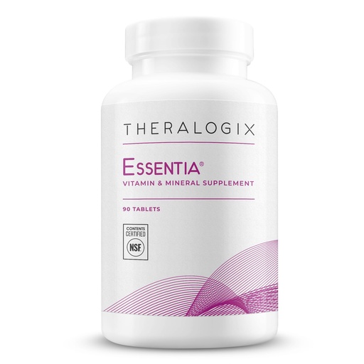 [BRSW2YD2OUNRSYL2] Theralogix Essentia Multivitamin for Women - 90-Day Supply - Women's Daily Multivitamin - Supports Immune Health & Bone Health - Includes Vitamin C, Vitamin D, Zinc & More - NSF Certified - 90 Tablets