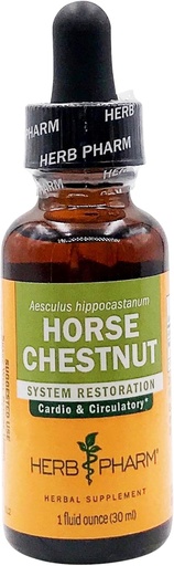 [BRSWIY35AIPBQCD4] Herb Pharm Liquid Extract for Healthy Veins and Circulation, Horse Chestnut, 1 Fl Oz