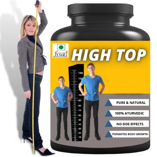 [BRSROFQKOAJQG3A3] Sheltr High Top | Height Increasing Height Growth & Height Gain | Capsule | ayurvedic Medicine (Pack of 1)
