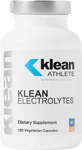 [BRSWI2YOAYHRCEDU] Klean Athlete Klean Electrolytes | Replenishes Minerals for Hydration to Help Achieve Optimal Health | NSF Certified for Sport | 120 Capsules