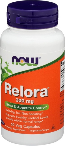 [BRSWIZLRCR7RYEIV] NOW FOODS Relora 300, 60 CT