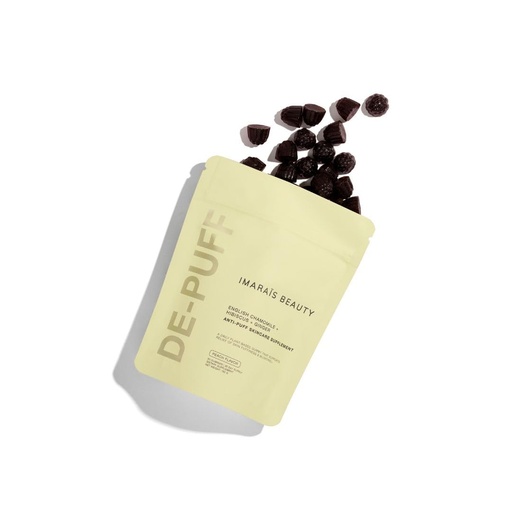 [BRSROGITDEHWKYI6] IMARAÏS Beauty by Sommer Ray Depuff Anti-Bloat Gummy - English Chamomile, Hibiscus, Ginger - Supports Skin Health, Gut Health, Skin Bloat & Puffiness - Sugar Free, PETA-Certified