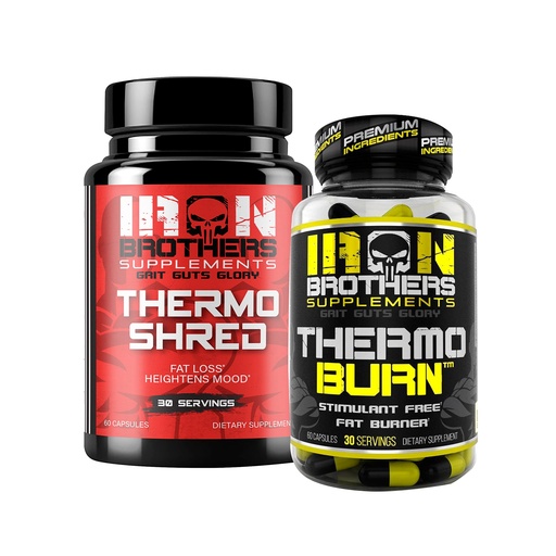 [BRSRMYDROZYB6236] Thermogenic Fat Burners & Stimulant Free Fat Burner Bundle for Men/Women | Strong Appetite Suppressant for Weight Loss Management | Metabolism Booster | Belly Fat Burner | Keto Pills |