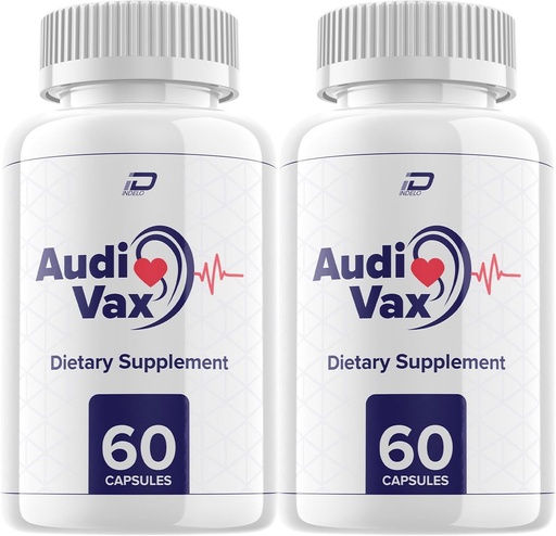 [BRSRAZAZBEGRGYIU] AudiVax Max Ear Support Capsules - AudiVax Ear Health Supplement, Promote Inner Ear & Middle Ear Health with Improved Flow - Audivax for Hearing Loss & Ear Ringing Reviews (2 Pack - 120 Capsules)