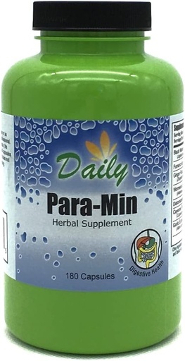 [BRSWKYIHCUEAC33K] Daily para-Min™ (Black Walnut Hull, Fumaric Acid, Ginger Root, Wormwood Herb, Diatomaceous Earth, Cayenne Fruit & Garlic Bulb)