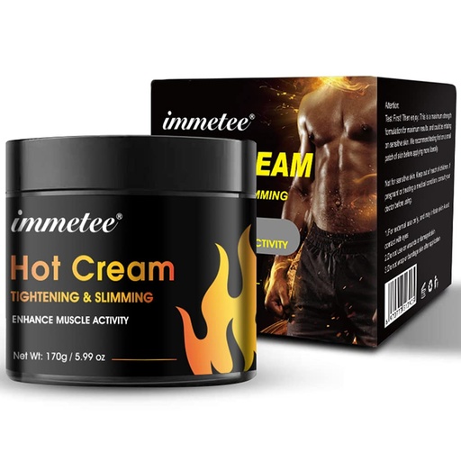 [BRSWYHT4OJ5WMDI7] Hot Cream til Belly Fat Burner, Hot Cream Cellulite og Fat Burner, Sweat Fat Burning Gel, Workout Enhancer For Shaping Waist, Abdomen og Buttoks Slimning Cream til mænd og women- 170g