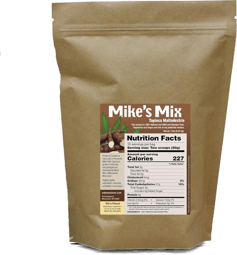 [BRSWGBT6PMGWCA3J] Mike's Mix Tapioca Maltodextrín (2 lbs)