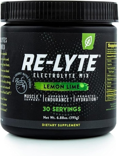 [BRSRAZT6CEIAMAI6] Generic Re-Lyte Electrolyte Drink Mix Lemon Lime 30 Servings 6.88 oz.