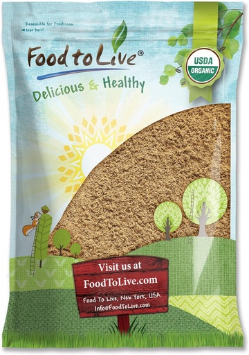 [BRSWGAQYDEIW233H] Food to Live - Organic Camu Camu Powder, 8 Pounds - Non-GMO, Kosher, Raw, Vegan Superfood, Bulk, Non-Irradiated, Pure, Great for Baking and Drinks