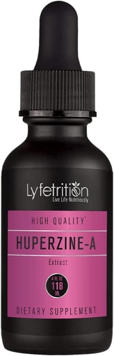 [BRSRMBL5C4NBUGTZ] Lyfetrition Huperzine- A Supplement 380 mg, 4 Oz Liquid, 220 Servings, Made in USA, Quick Absorption, Quality Potent Ingredients, Third-Party Tested, Non-GMO, GMP Certified, Cruelty-Free Products