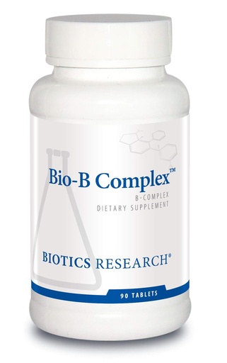 [BRSWIYQ4CIPW2EL2] Biotics Research Bio B Complex High Potency B-Complex with Folate and Vitamins B2, B6 and B12 for Energy Production, Supports Cardiovascular Function, metabolic Pathways, Brain Health 90 Tabs
