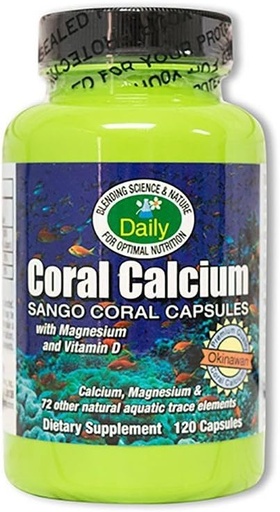 [BRSWKYICCUJRKCI5] Daily Manufacturing Coral Calcium, Magnesium & Vitamin D3