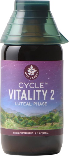 [BRSRMGL3OYPG2AIU] WishGarden Herbs Cycle Vitality 2 Luteal Phase - Plant-Based Progesterone Supplement with Wild Yam & Vitex Chasteberry Supports Healthy Menstrual Cycles, Fertility & Healthy Progesterone Levels, 4oz