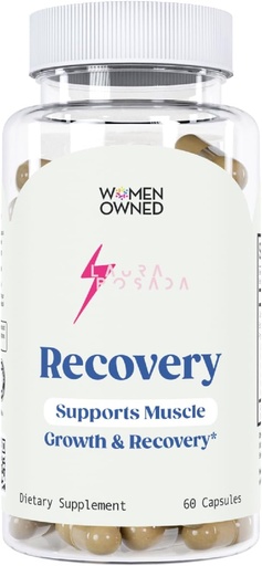 [BRSROGQROQMWGHT4] Laura Posada Post- Workout Recovery Supplement 60 Kapsułki Naprawa mięśni i wzrost optymalnej sprawności fitness - 100% Natural Non-GMO, Made in USA