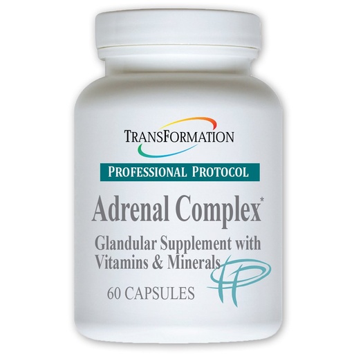 [BRSWIFYDCMMRS2YV] TRANSFORMATION THE GENESIS OF GOOD HEALTH Enzymes Adrenal Complex - 60 Capsules - Synergistic Formulation of Herbs & Vitamins to Support a Healthy Endocrine System