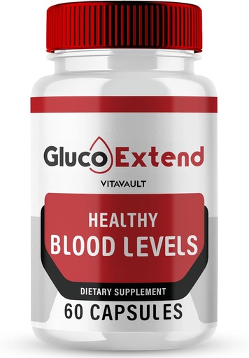 [BRSRAAQOBYNGKG3U] Gluco Extend Capsules, GlucoExtend Support Formula Supplement Pills - Maximum Strength, Gluco Extend Health & Wellness All Natural Formula, Official GlucoExtend Health Capsules Reviews (60 Capsules)