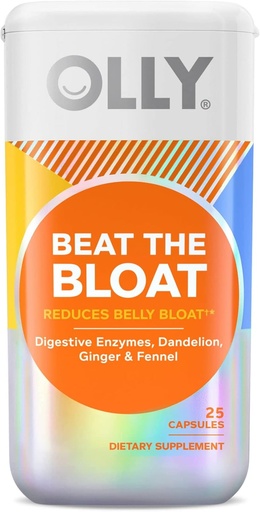 [BRSROFD5CB5ROAIY] YHN Beat The Bloat Capsule Supplement, Digestive Support, 25 Ct