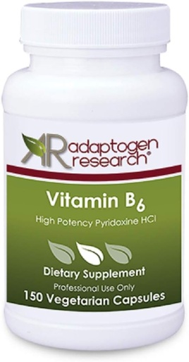 [BRSWKYIFBMNGCDTE] Vitamin B6 | High Potency Pyridoxine HCL | B-6-250 mg | Supports Energy Production, Metabolism and Normal Nervous System Function*| 150 Vegetarian Capsules