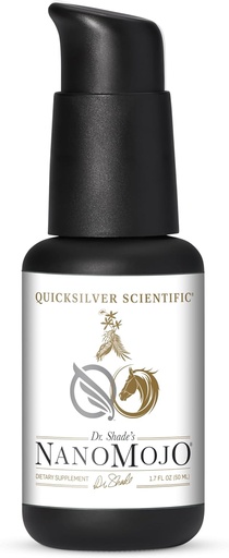 [BRSWKGYHCEMA4CTO] Quicsilver Scientific NanoMojo - Male-Special Endurance Elixir & Energy Boost Support - 19 žolelių, įskaitant Epimedium vyrams, Rhodiola ekstraktas, žolinis ženšenis, ir adaptogeninės žolės (1.7oz / 50ml)