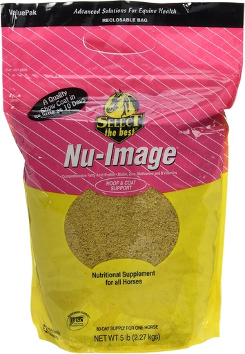 [BRSWIYQIOUPRWAYZ] RICHDEL 784299040502 Nu-Image Hoof & Coat Support for Horses, 5 lb