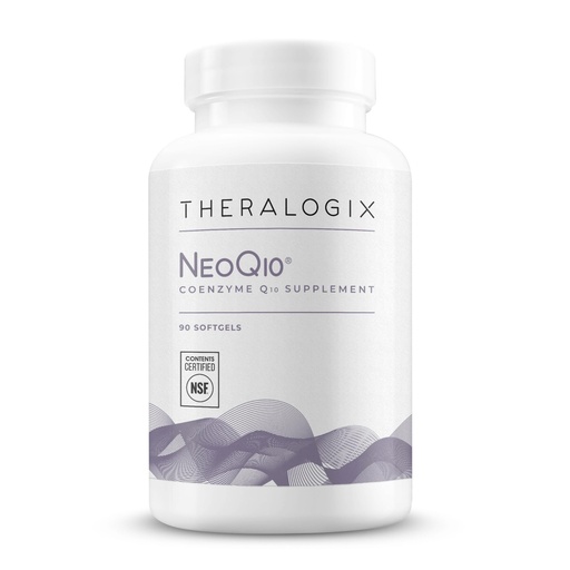 [BRSWKEL2AUPQCD32] Theralogix NeoQ10 Coenzyme Q10 Supplement - Heart Health & Fertility Support - CoQ10 Fertility Supplement for Men & Women* - NSF Certified - 90 Softgels (90-Day Supply)