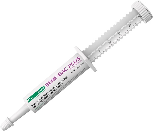 [BRSWI2QNON4AKDTY] Pet- Ag Zoologic Bene- Bac Plus Mammal Gel - 30 gm Syringe - FOS & probiotics kutyáknak, macskáknak, egzotikus és vad emlősök