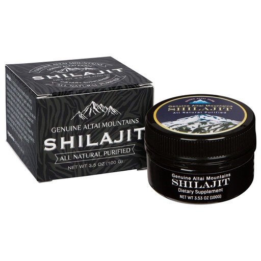 [BRSWYYAFC4BQGYLV] Sayan Pure Shilajit Resin 3.5oz/100g, 660 Servings - Potent Organic Fulvic Acid Supplement - Supports Immune System, Memory, Focus, and Provides Natural Energy, Detox - Vegan, Non-GMO