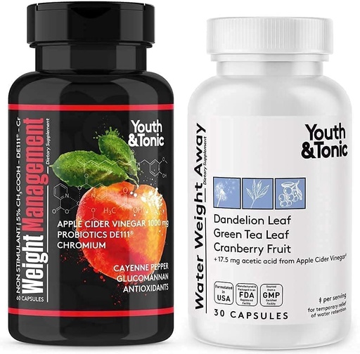 [BRSWYFARB4CQEE35] Water Loss & Weight Management Support for Women at Period | Pills to Balance Carbs Absorption & Relief Swelling & Belly Bloat Reducing Waist Line | Help Preventing Hormonal Weight Gain & Feel Lighter