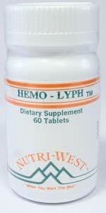 [BRSWIYIZCF5GIELM] Hemo-Lyph - 60 Tablets by Nutri West