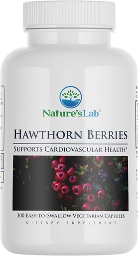 [BRSROYA5OEBAOADK] Nature's Lab Hawthorn Berries - 300 Capsules