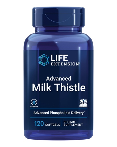 [BRSWICQABV4BAHY7] European Milk Thistle by Life Extension 120 Softgels