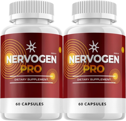 [BRSROBI5CUMWKFYY] (2 Pack) Nervogen Pro Capsules, Nervogen Pro for Neuropathy Capsules, Nervogen Pro Advanced Formula Dietary Supplement, Vitamin C Zinc Enhanced - Nervogen Pro Reviews (120 Capsules)