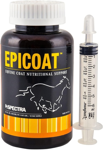 [BRSWGFLQCIIRYFA4] Spectra Animal Health Epic Coat Equine - 6.5 Ounces