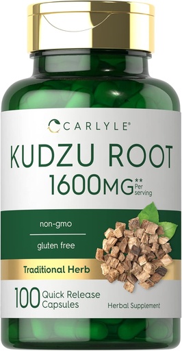 [BRSWYAIOAB7GODI7] Carlyle Kudzu Root | 100 Extract Capsules | Non-GMO and Gluten Free Formula | Traditional Herbal Supplement
