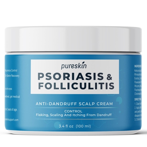 [BRSRAZILDMHGCHY7] Scalp Soothing Cream for Flaking Skin, Temporary Relief of The Look of Dry Red Skin, 100ml