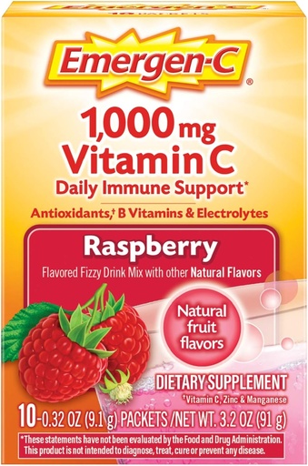 [BRSWIYIPCUPWE336] Emergen-C Dietary Supplement with 1000mg Vitamin C Powder