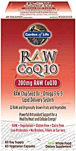 [BRSWIADYBQDRGALK] Jardin de la vie Raw Coq10, 60 Ct
