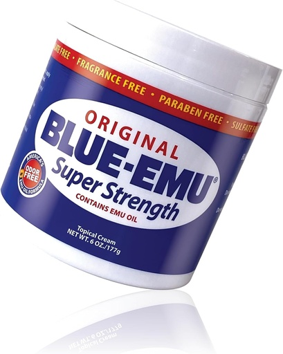 [BRSROZI3CJ6WKYAU] BLUE-EMU Crème de super résistance originale, support musculaire et joint apaisant, 6 Oz