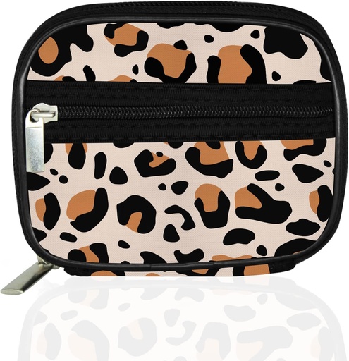 [BRSRMEA7OENRYAY2] Serfeymi Weekly Travel Pill Organizer Pill Case for Purse with Removable 7 Day Pill Box, Fashionable Travel Medicine Organizer Pill Container for Medicine, Vitamin, Supplement - Brown 02