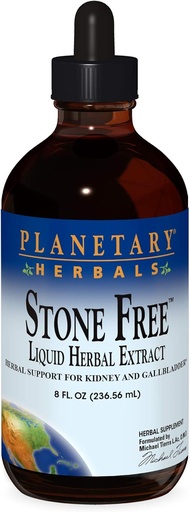 [BRSWK2YACQIBQFLU] Planetary Herbals Stone Free Liquid Extract Supplement 8 oz